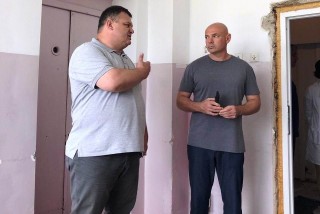 Робочий візит голови обласної ради в обласну дитячу клінічну лікарню Робочий візит голови обласної ради в обласну дитячу клінічну лікарню