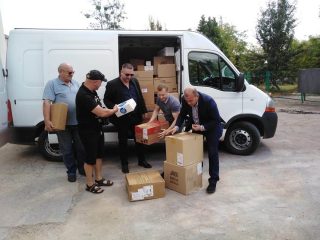 Передача вантажу в Комунальне підприємство «Рівненська обласна дитяча клінічна лікарня»
