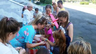 Святкові заходи до Дня Незалежності України в обласній дитячій клінічній лікарні Святкові заходи до Дня Незалежності України в обласній дитячій клінічній лікарні