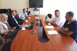 Черговий візит професора Томаса Ленарца у Волинську обласну дитячу клінічну лікарню
