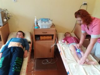 Нове реабілітаційне обладнання в санаторії для дітей з батьками «Дачний» Нове реабілітаційне обладнання в санаторії для дітей з батьками «Дачний»