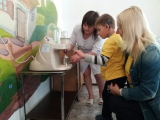 Нове реабілітаційне обладнання в санаторії для дітей з батьками «Дачний» Нове реабілітаційне обладнання в санаторії для дітей з батьками «Дачний»