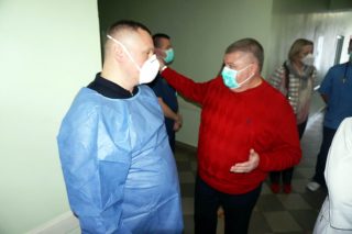 Влада області інспектує обласну дитячу клінічну лікарню