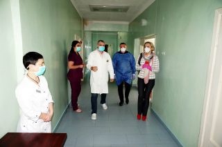 Влада області інспектує обласну дитячу клінічну лікарню