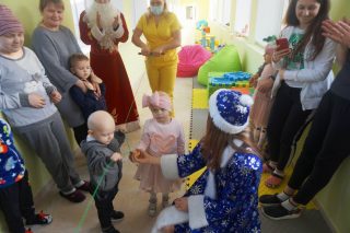 Свято до Нового Року у відділенні дитячої онкогематології