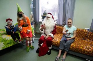 Новий Рік для пацієнтів КП «Волинське обласне територіальне медичне об’єднання захисту материнства і дитинства»